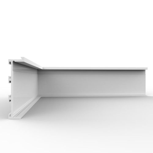 Rodapé em alumínio - XP50-A045 - XINNIX DOOR SYSTEMS - pré-envernizado