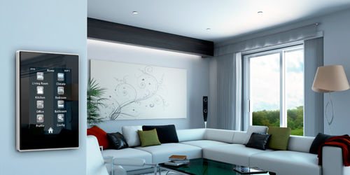 Tela sensível ao toque para sistema de automação residencial - INZENNIO Z41 - ZENNIO AVANCE Y TECNOLOGIA - de parede