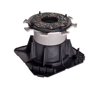 Suporte de altura ajustável ajustável - CLEMAN® - JOUPLAST - para piso elevado