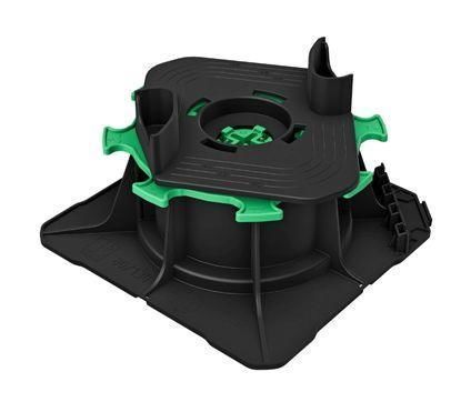 Pedestal para terraço em plástico reciclado - EASIO - JOUPLAST - em polipropileno / resistente ao gelo / autonivelante