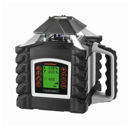 Nível a laser - QUADRUM DIGIPLUS 400 PRO S - LASERLINER - de precisão / rotativo