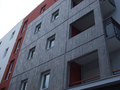Fachada-cortina em painéis - LG BETON - em concreto armado