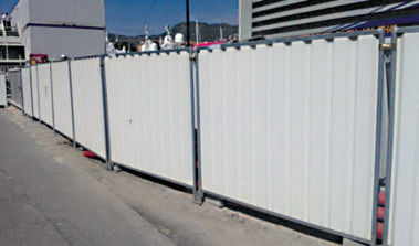 Cerca com barras - M 800 - PLAKA GROUP FRANCE - para canteiro de obras / metálica / móvel