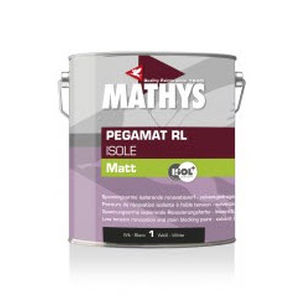 Tinta de dupla função - PEGAMAT® RL ISOLE - MATHYS PAINTS - para ambiente interno / para parede / para teto