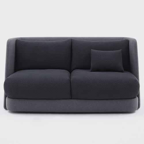 Sofá contemporâneo - MELLOW - Comforty - em tecido / multicores / para edifício de uso público