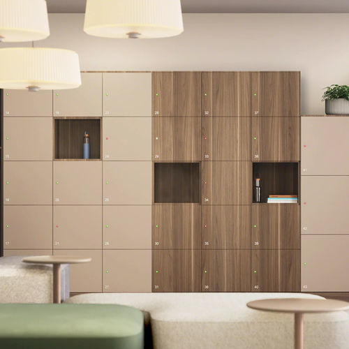 Cacifo em HPL - WORKVALET™ - Steelcase - RFID / com código / de chave