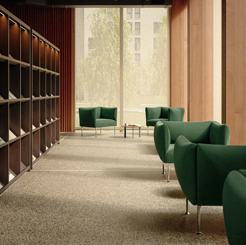 Poltrona contemporânea - MISSIVA - Steelcase EMEA - em couro / em espuma de poliuretano / em tecido