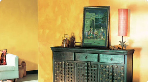 Argamassa decorativa - COLORWASH  - ASIAN PAINTS - para ambiente interno / para parede / à base de água