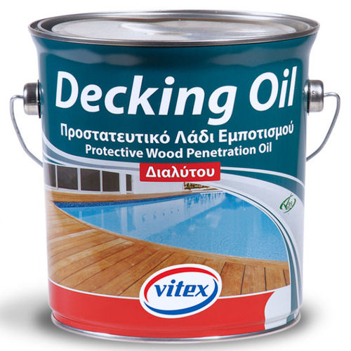 Verniz de proteção - DECKING OIL - VITEX - de poliuretano / para madeira / hidrófugo