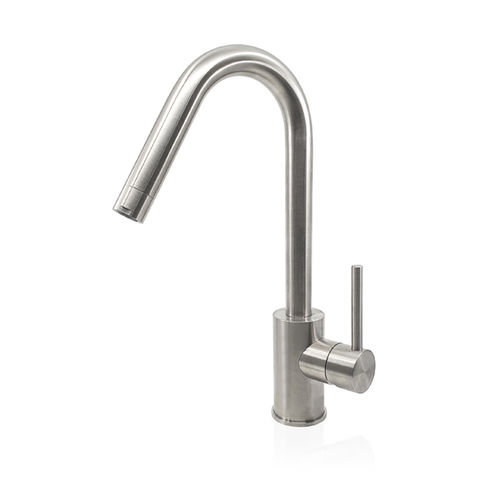 Misturador monocomando de bancada - KCH003 - Linki - metálico / para cozinha / 1 furo