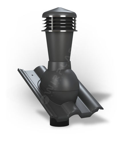Saída de ventilação de telhado - WIROVENT® PERFEKTA DN 110 : K56 - Wirplastexpo s.c.