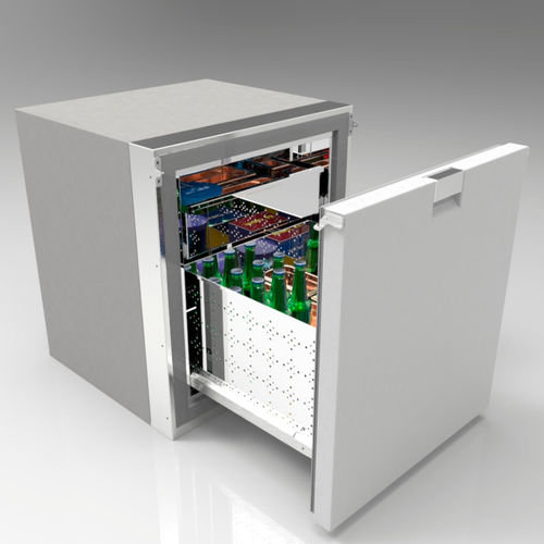 Freezer profissional - CC1 - Frigonautica srl - com gavetas / em aço inoxidável