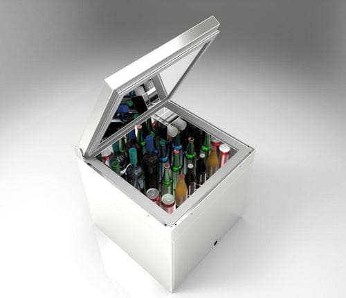 Refrigerador horizontal - FRO60C - Frigonautica srl - profissional / de instalação livre / metálico
