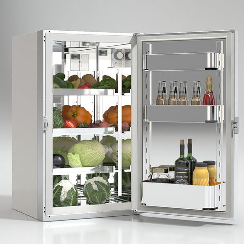Refrigerador com 1 porta - FR115RC - Frigonautica srl - para barco / de instalação livre / metálico