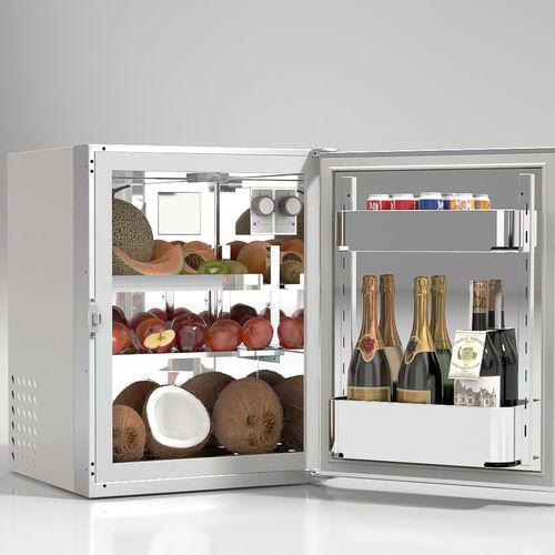 Refrigerador sob bancada - FRS80RC - Frigonautica srl - profissional / de instalação livre / metálico
