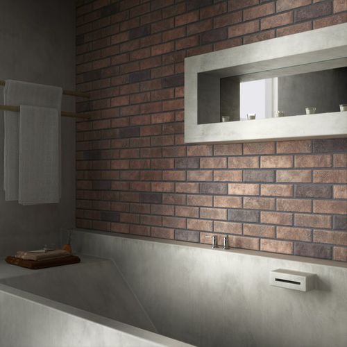 Tijolo aparente em terracota - BRICK-22 - Tercocer - para ambiente externo / para ambiente interno / decorativo