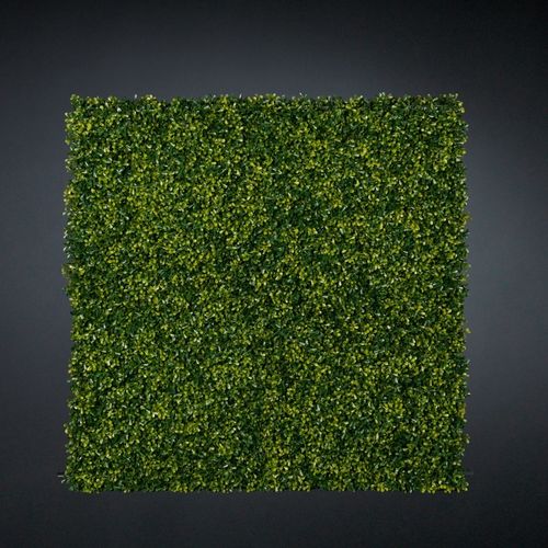 Parede verde sintética - BOSSO FLAT - VGnewtrend - sob medida / em painel modular / de folhagem densa