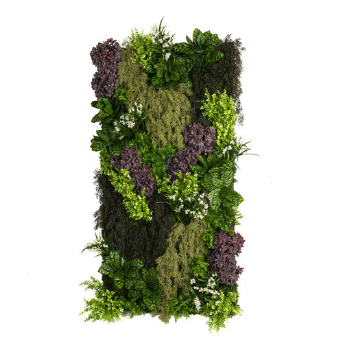 Parede verde sintética - YELLOWSTONE - VGnewtrend - em painel modular / sob medida / de folhagem densa