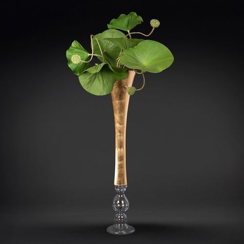 Vaso de jardim em vidro - ETERNITY ANNALISA   - VGnewtrend - de instalação livre / tubular / made in Italy