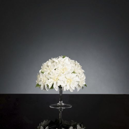Vaso de jardim em vidro - STAND DAHLIA - VGnewtrend - de instalação livre / redondo / made in Italy