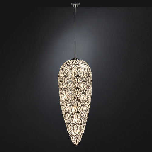 Pendente - ARABESQUE SMALL SENSATION - VGnewtrend - em aço inoxidável / em cristal / de design original