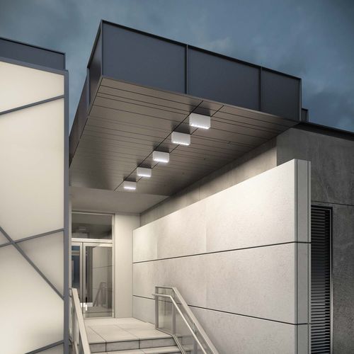 Spot de sobrepor - TAG MINI 03  - PUK LIGHTING - de LED / retangular / IP65