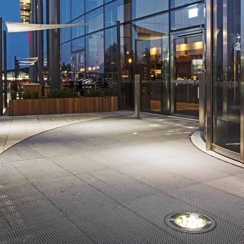 Luminária de embutir no piso - HYDROFLOOR MAXI COMPACT - PUK LIGHTING - de LED / redonda / IP67