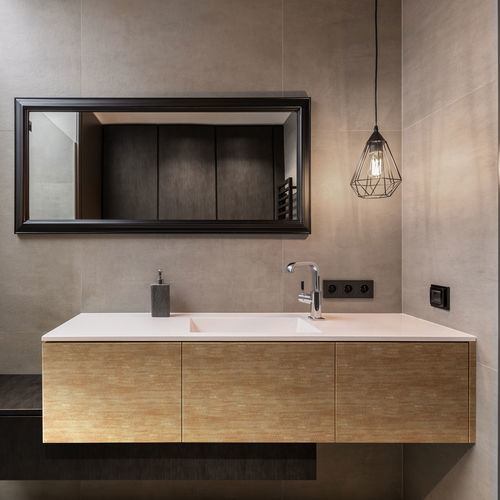 Painel decorativo para teto - DM METALLIC USED Sand - SIBU DESIGN - para ambiente interno / para parede / em poliestireno