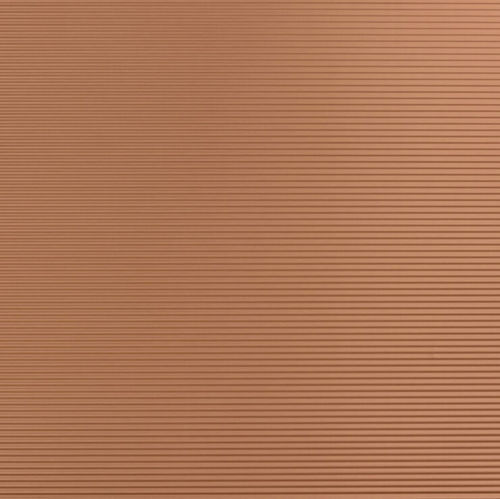 Painel metálico para móvel - SL WAVE 12 Copper brushed AR - SIBU DESIGN - para forro de teto / de parede / para parede