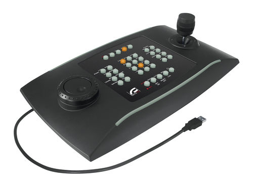 Teclado de controle para rede de telemonitoramento - DCZ - videotec - de bancada