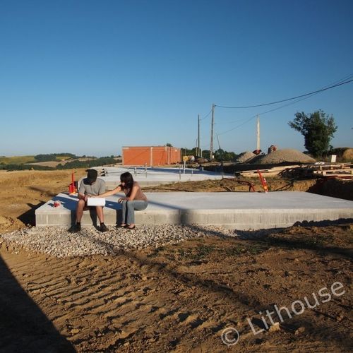 Concreto de agregados leves - Namas B.V. - de alta resistência / para fundação