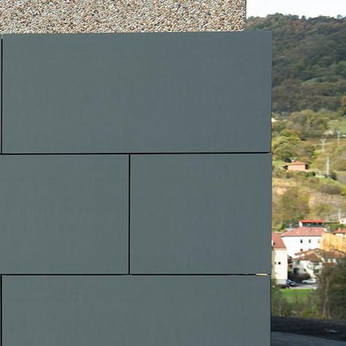 Painel em zinco - ASTURIANA DE LAMINADOS - de revestimento / para fachada / para revestimento de fachada