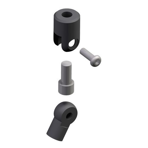 Conector para guarda-corpo - BA04VS  - Ghisarredo - para estrutura metálica / para varanda