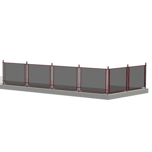 Barrière de protection de aço - T3 - Ghisarredo - em ferro fundido / em policarbonato