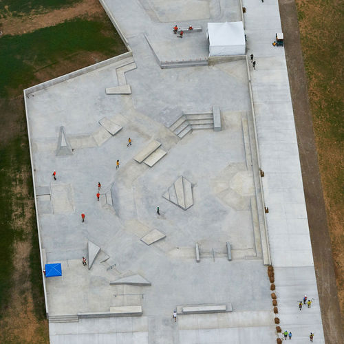 Skatepark em concreto - THE SUMMIT BECHTEL RESERVE - Spohn Ranch Skateparks