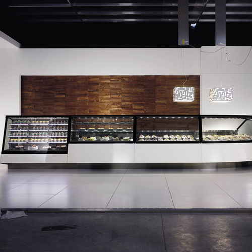 Vitrina refrigerada tipo balcão - METRO - Oscartek - para confeitaria / para padaria / em aço inoxidável