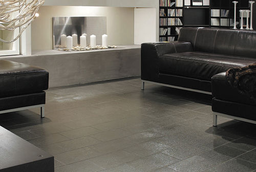 Placas de revestimento em vidro - CELLO - NEMO TILE - com relevo / para ambiente interno / de piso