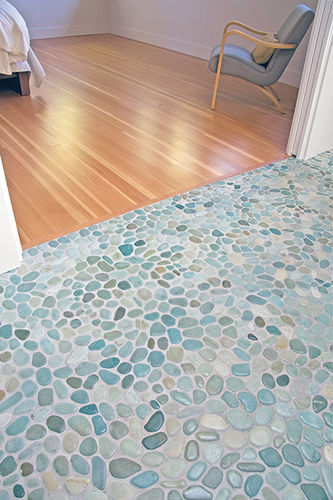 Pastilhas em pedra - PEBBLE SERIES - NEMO TILE - texturizada / para ambiente interno / para banheiro