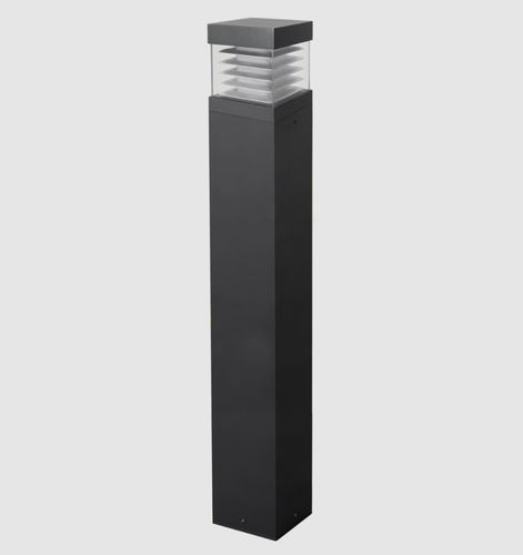 Poste balizador de iluminação de jardim - MERCAT - Nexia - para espaços públicos / contemporâneo / em alumínio