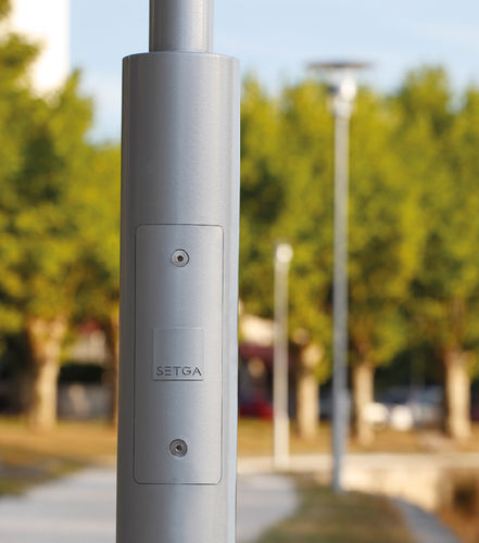 Suporte de candeeiro urbano em aço-carbono - SR - Setga