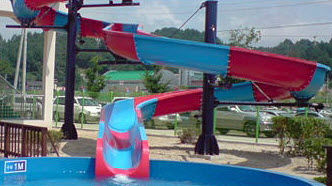 Escorregador em curva - OPEN BODY - Arihant Industrial Corporation Limited - para parque aquático