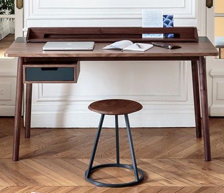 Mesa secretária contemporânea - HONORE - Harto - em carvalho / em MDF / para teletrabalho