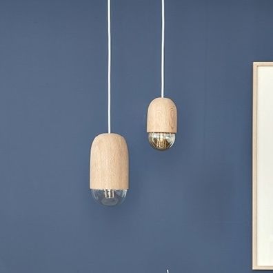 Pendente - LUCE - Harto - em carvalho / contemporânea / Wire