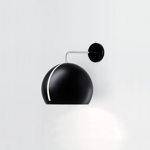 Arandela contemporânea - TILT GLOBE - Nyta - para ambiente interno / em alumínio / em aço inoxidável