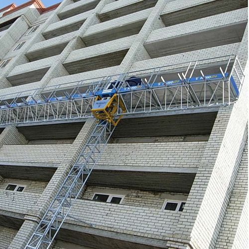 Plataforma elevadora de trabalho - T30 - Pilosio - para fachada / para uso profissional / da linha residencial