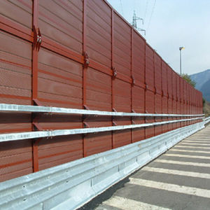 Parede antirruído com painéis modulares - INTEGRATED - CIR ambiente - em chapa de aço / em alumínio / em poliéster