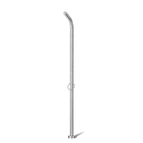 Misturador monocomando para box de banheiro - PURE - JEE-O GmbH - de piso / em aço inoxidável / para ambiente externo