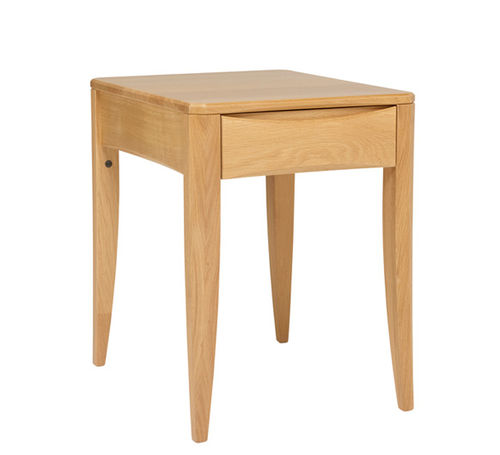 Criado-mudo contemporâneo - ARTISAN - ercol - em carvalho natural / retangular / com gavetas