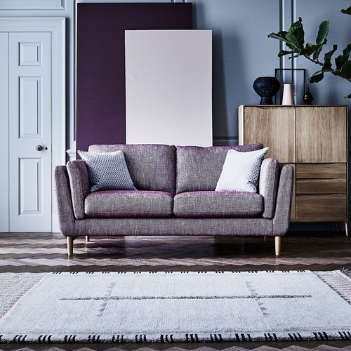 Sofá contemporâneo - FAVARA - ercol - em tecido / com almofada removível / cor personalizável