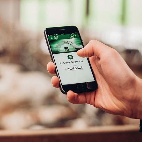 Aplicativo móvel de gestão - Lubratec® - Huesker - Android / Windows / iOS